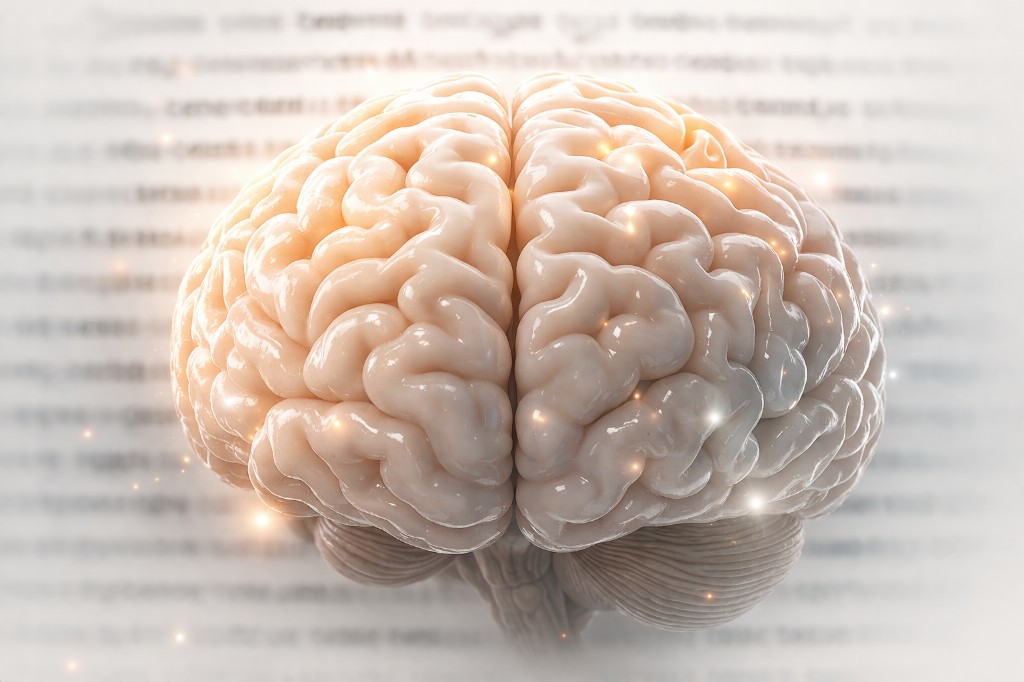 Illustration: an active mind engaging with ideas